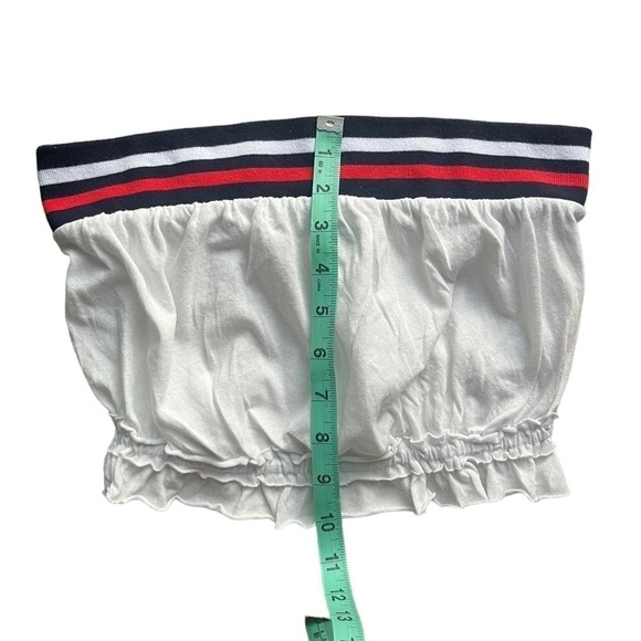 Free People Grand Slam White Tube Top size xs. - Picture 5 of 8